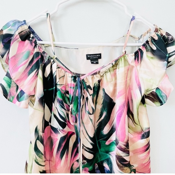 Marciano Tops - Marciano Women's Multicolor Floral Top